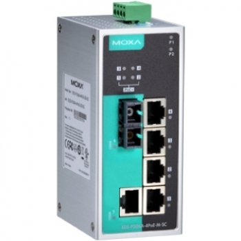 Коммутатор EDS-P206A-4PoE-S-SC-T